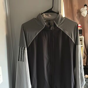 Adidas Men's Stretch Windwear Basic Golf Jacket Pullover